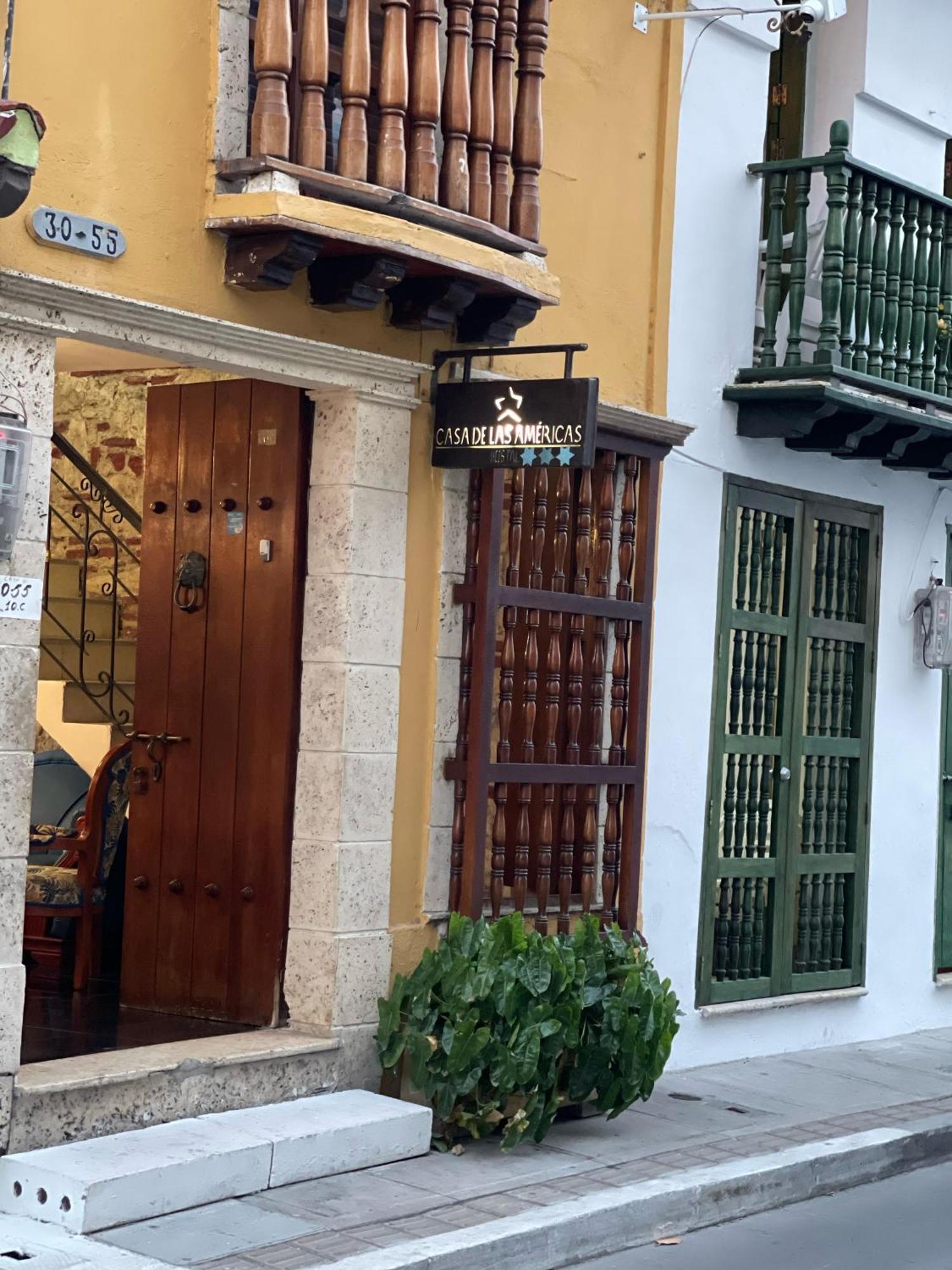 Hostal Casa De Las Americas Kartagena Zewnętrze zdjęcie